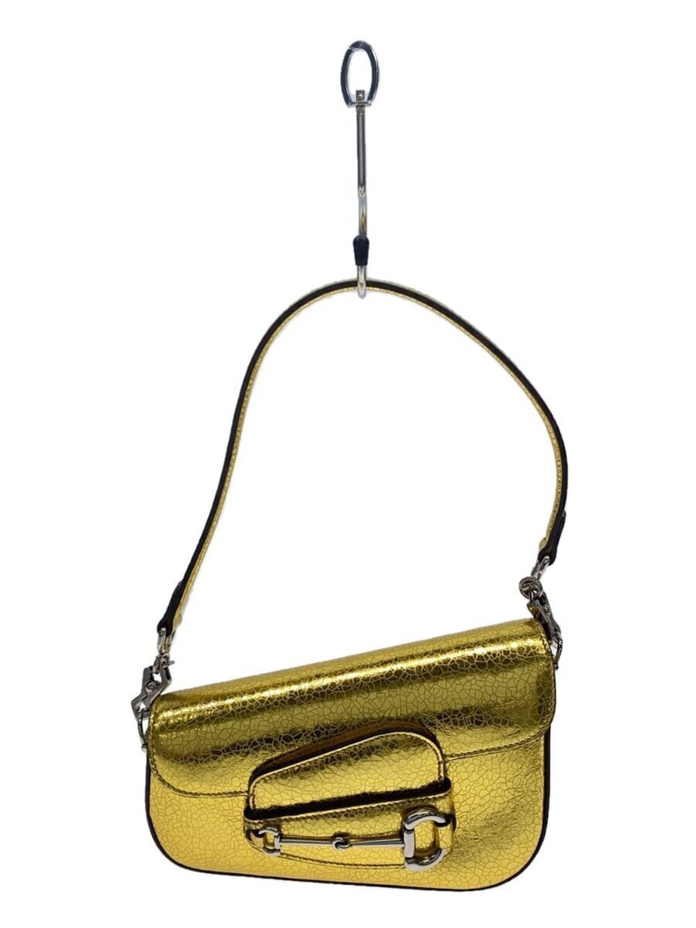 Gucci Shoulder Bag Leather Gold